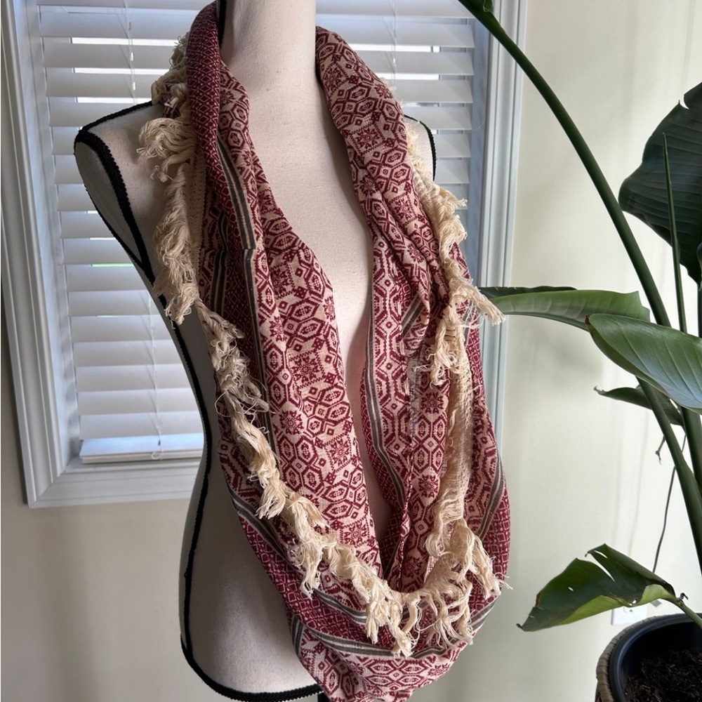 Boho patterned scarf